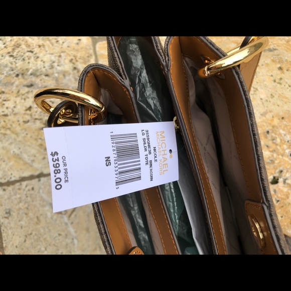 NWT Michael Kors Signature Nicole handbag&wallet - Picture 3 of 7